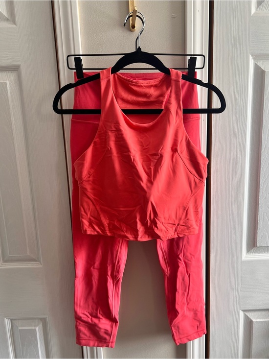 lululemon athletica Pants - NWOT Lululemon Align Leggings and Invigorate Tank Set - Pale Raspberry Size 8&10